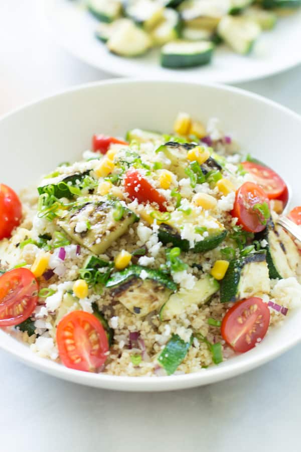 Couscous Salad with zucchini-7