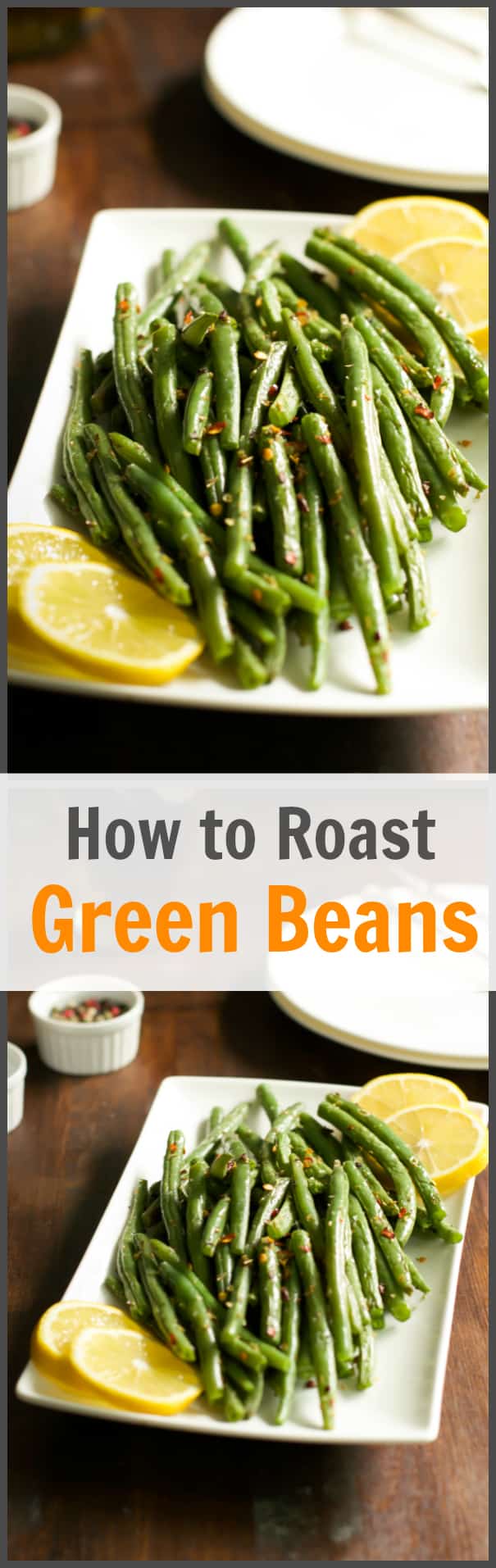 how to roast green beans