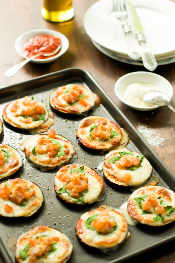 Eggplant Pizza Bites