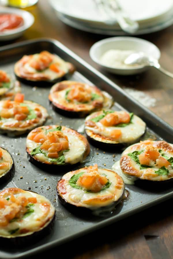 Eggplant Pizza Bites