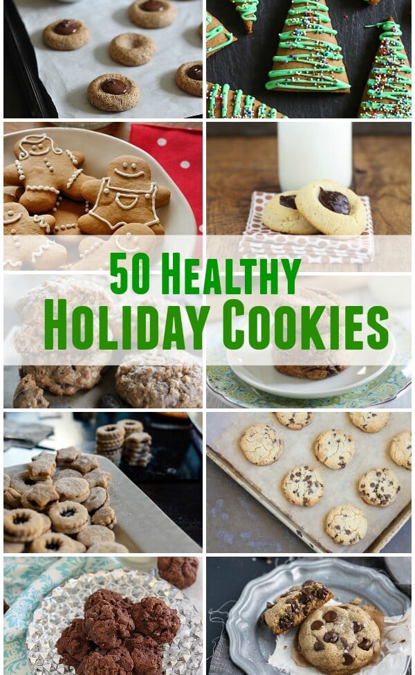 50 healthy holiday cookies