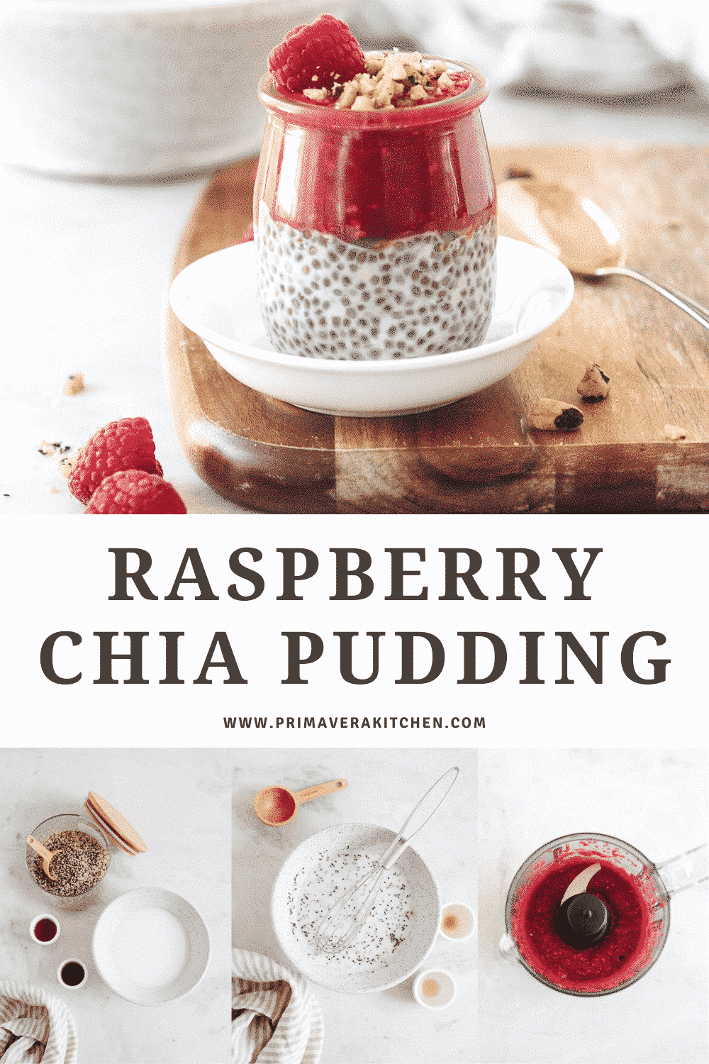 Raspberry Chia Pudding 