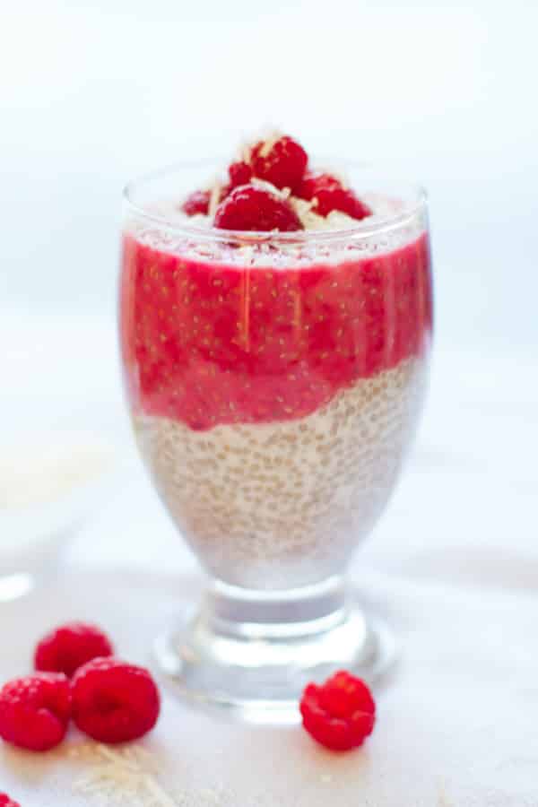 Valentine’s day Raspberry Chia Pudding_-4