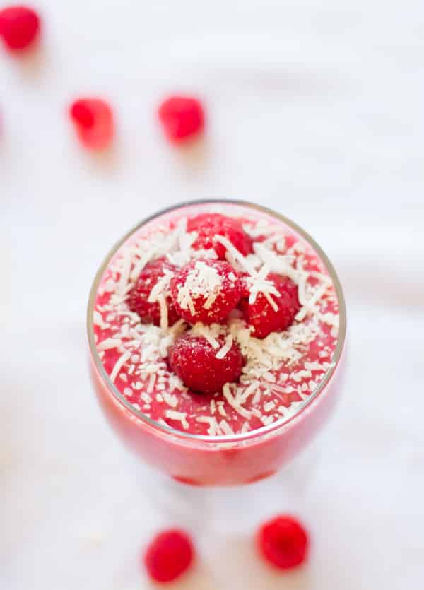 Valentine’s day Raspberry Chia Pudding Primavera Kitchen Recipe