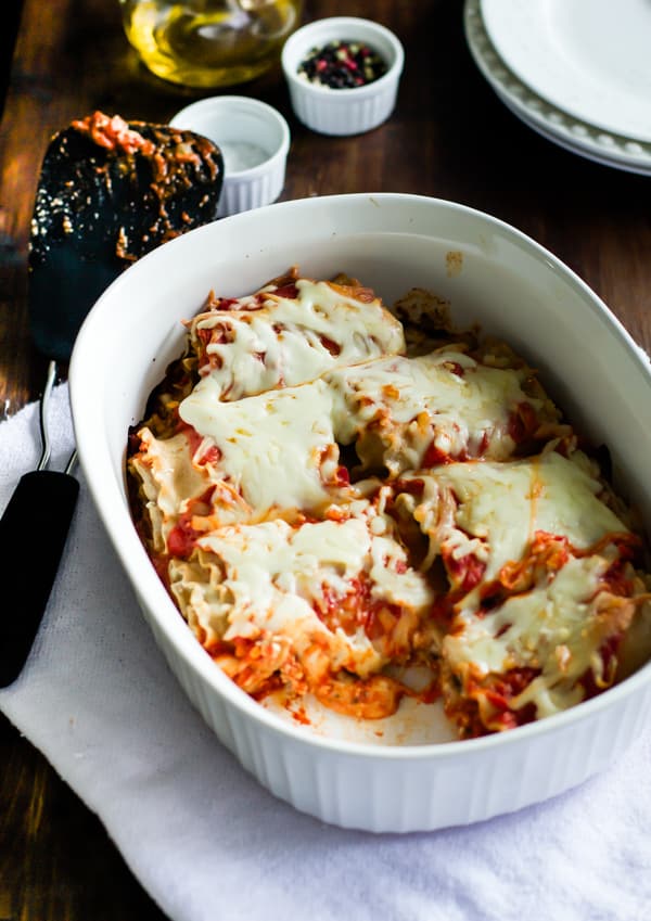 Skinny Lasagna Rolls Primavera Kitchen Recipe