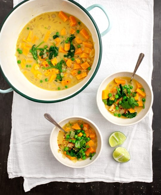 curried sweet potato soup