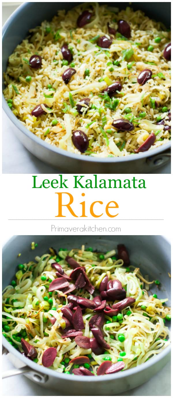 Leek Kalamata Rice