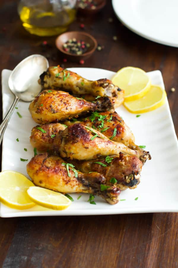 Roasted Lemon Chicken Legs Primavera Kitchen Recipe