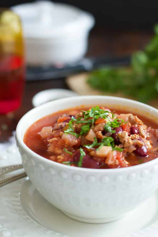 Slow Cooker Beet Chili Primavera Kitchen Recipe