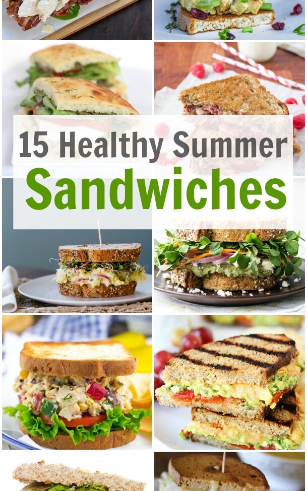 15 Healthy Summer Sandwiches
