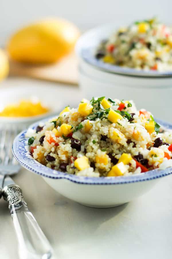 Mango Quinoa Salad Primavera Kitchen Recipe