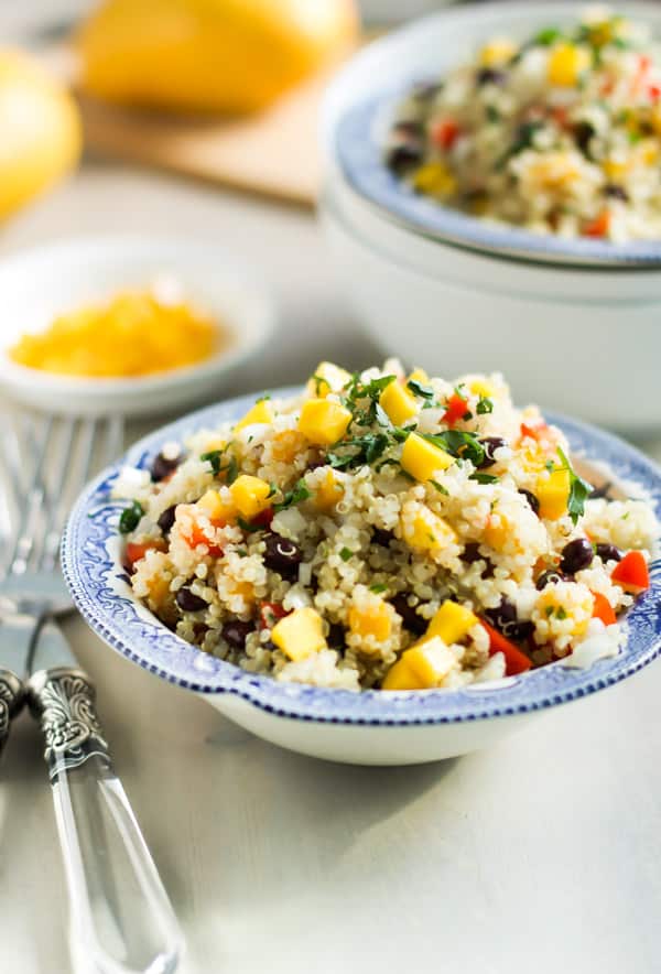 Mango Quinoa Salad.