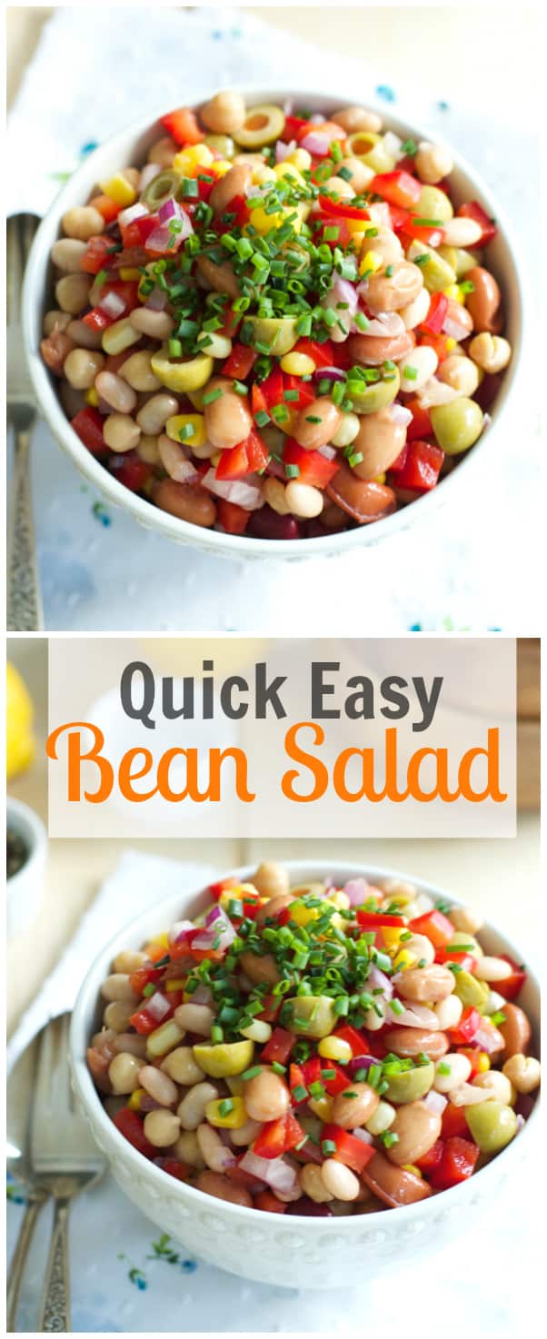 Quick Easy Bean Salad