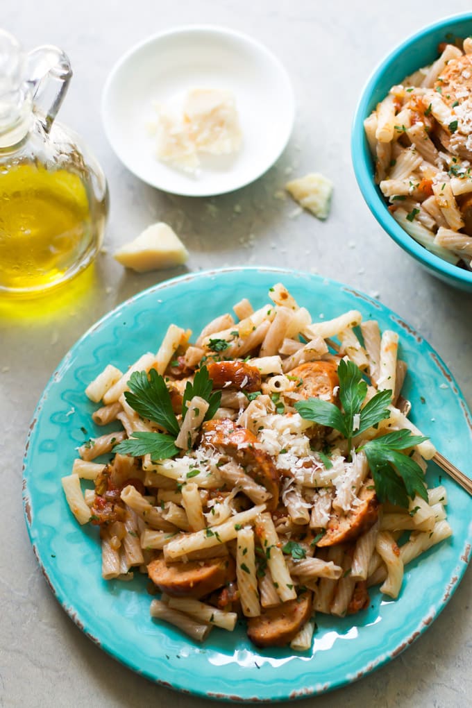 Sausage Quinoa Pasta