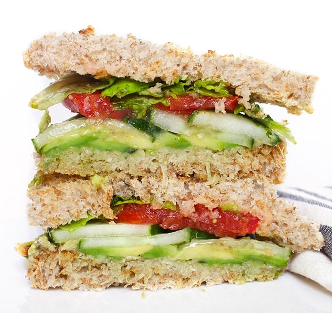 The Ultimate Vegan Sandwich.