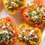 Sweet Potato Stuffed Peppers-5