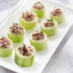 Tuna Cucumber Cups Recipe