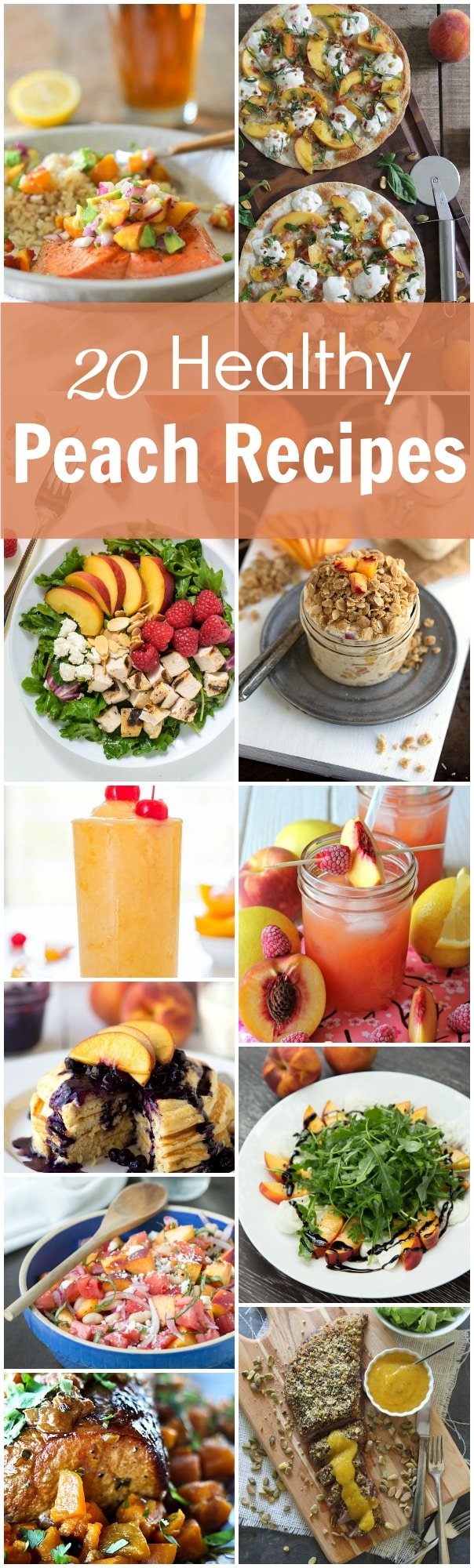 5-Minute Healthy Peach Frozen Yogurt - Just a Taste