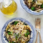 Leftover Roast Beef Pasta - This Leftover Shredded Roast Beef Pasta is a quick and delicious dinner, made with your leftover beef, broccolis, parmesan cheese and your favourite type of pasta.