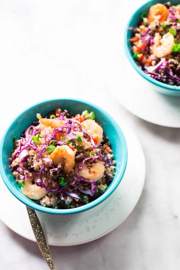 Shrimp Quinoa Salad