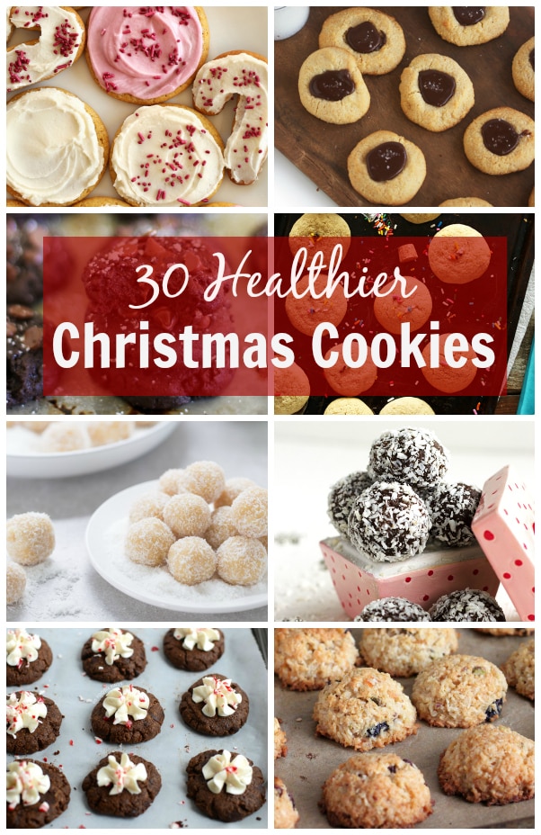 30 Healthier Christmas Cookies.