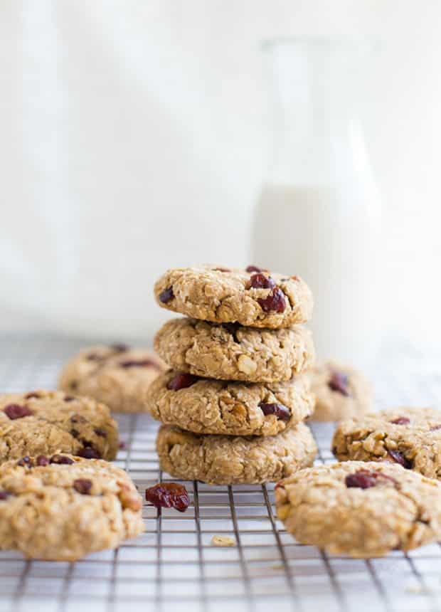  Cranberry Coconut Oatmeal Cookies.