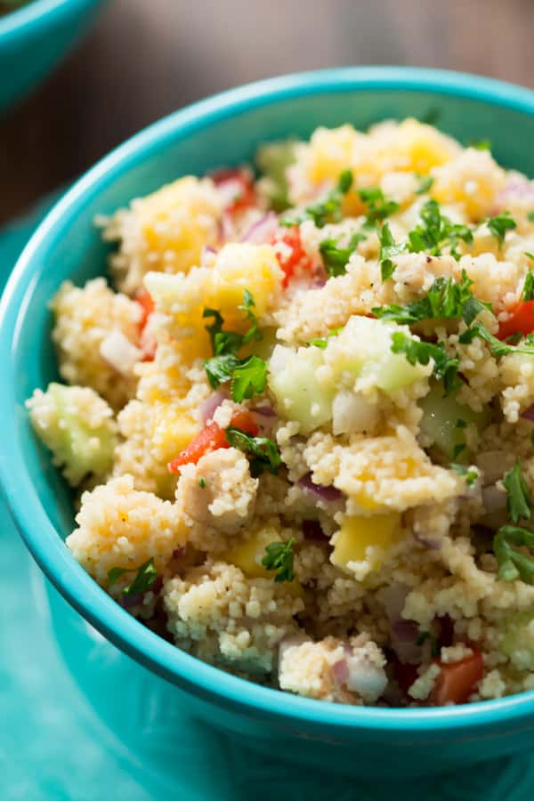 Chicken and Mango Couscous Salad-6