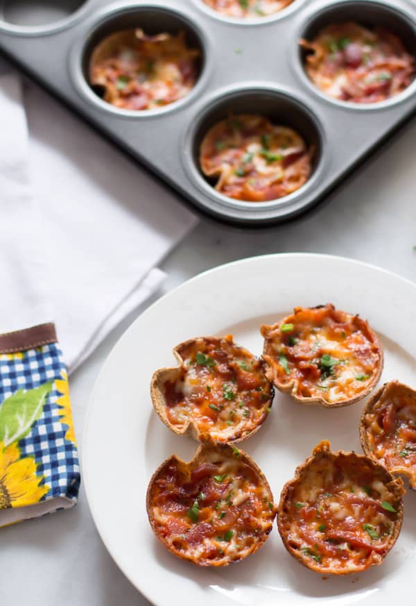 Mini Tortilla Pizzas Recipe - Primavera Kitchen