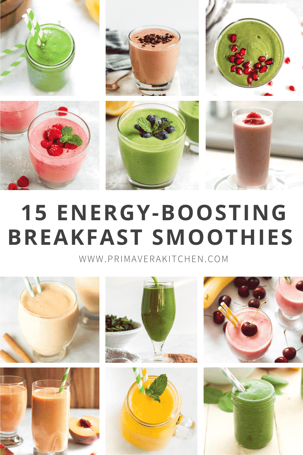 20 Energy boosting Breakfast Smoothie   Healthy, Easy & Delicious