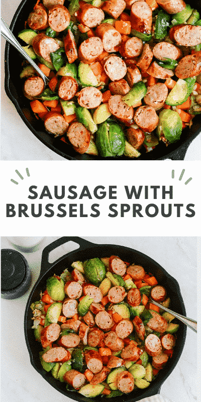 Sausage with Brussels Sprouts