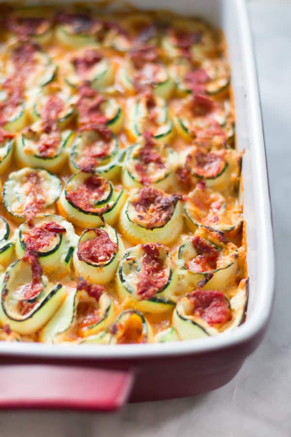 Zucchini Lasagna Roll Recipe - Primavera Kitchen