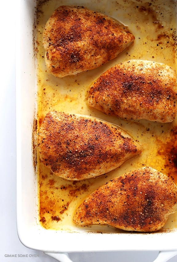 Baked Chicken Breasts from Gimme Some Oven.
