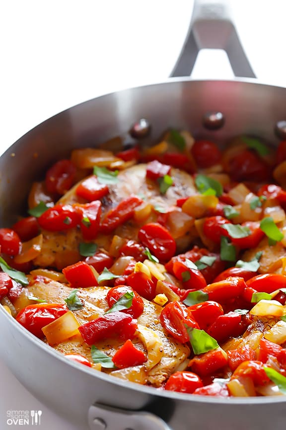 Easy Italian Chicken Skillet from Gimme Some Oven.