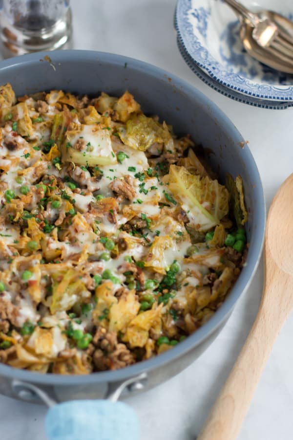 Ground Turkey Cabbage Skillet Primavera Kitchen Recipe