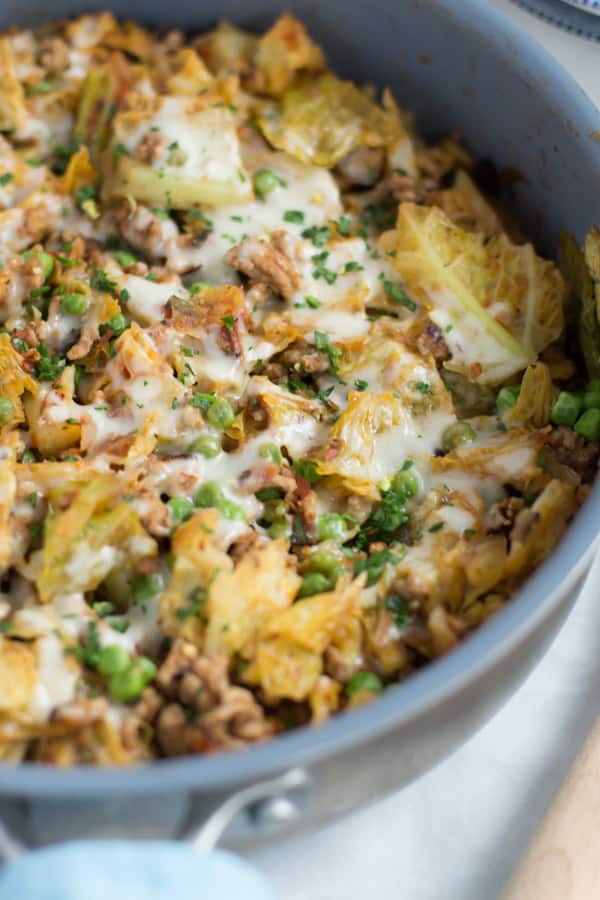 Ground Turkey Cabbage Skillet Primavera Kitchen Recipe