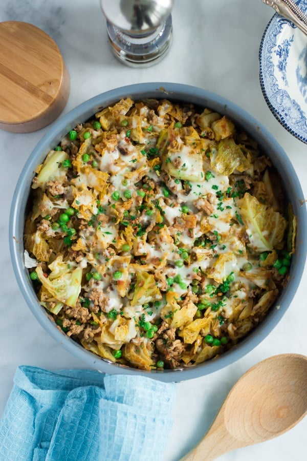 Ground Turkey Cabbage Skillet Primavera Kitchen Recipe