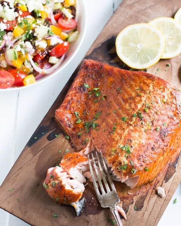 Grilled cedar plank salmon recipe clearance