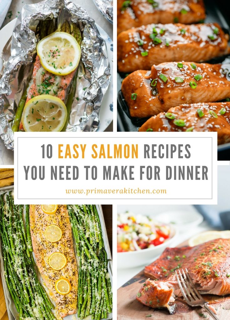 10 Easy Salmon Recipes You Need To Make For Dinner - Primavera Kitchen