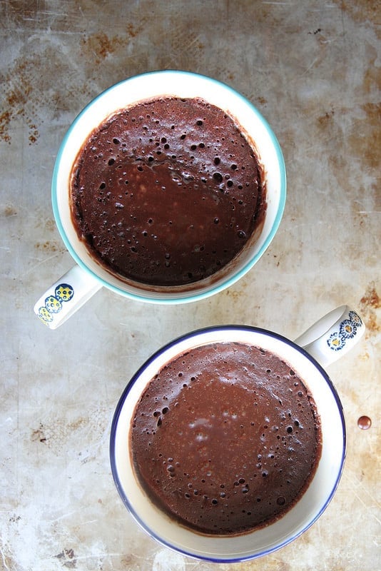 Chocolate Brownie Mug Cake