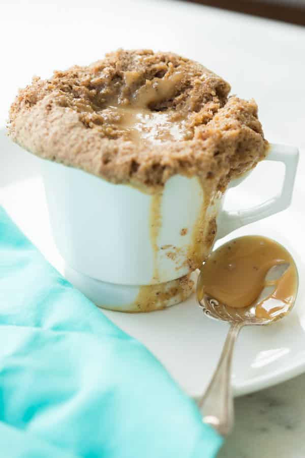 Gluten-free Dulce de Leche Mug Cake-3
