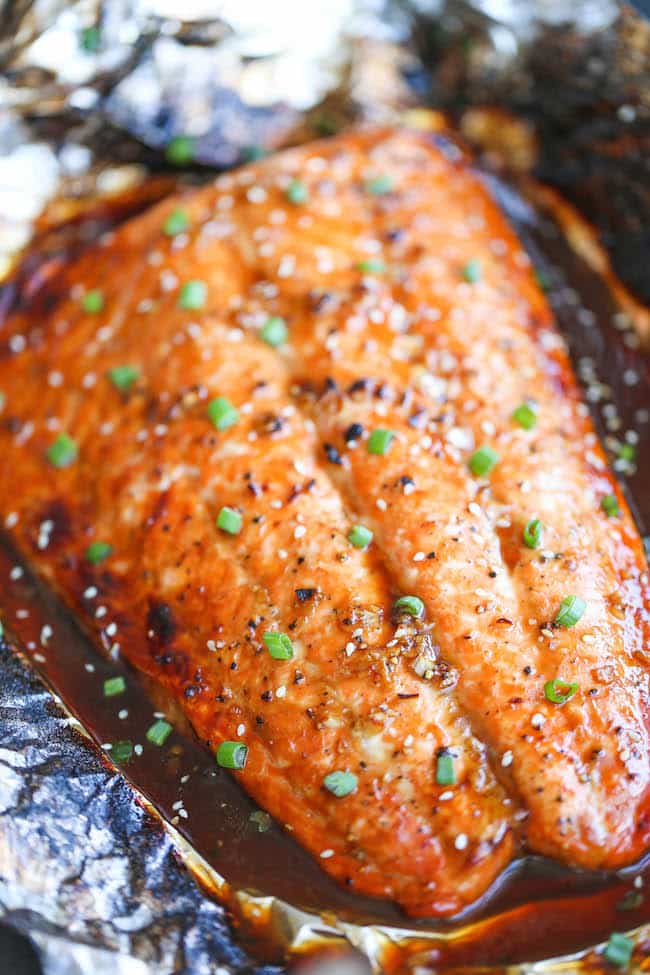 Easy Asian Salmon In Foil Primavera Kitchen Recipe 