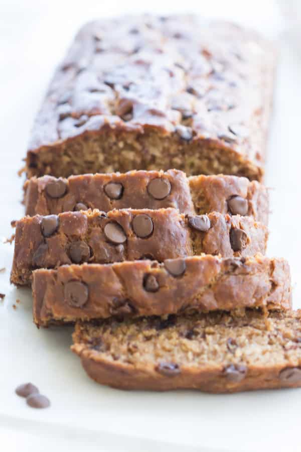 Super Moist Gluten-free Chocolate Chip Banana Bread-7