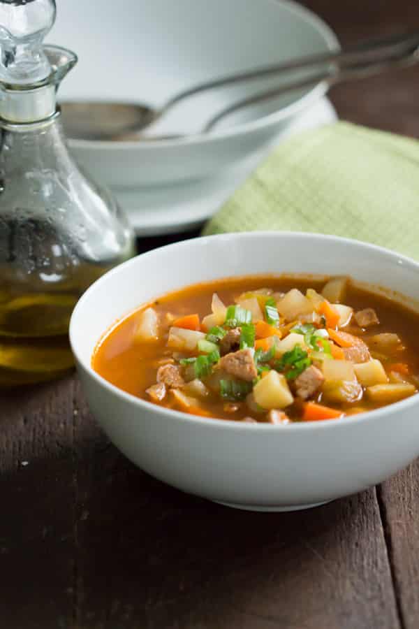 Root Vegetable Soup Primavera Kitchen recipe