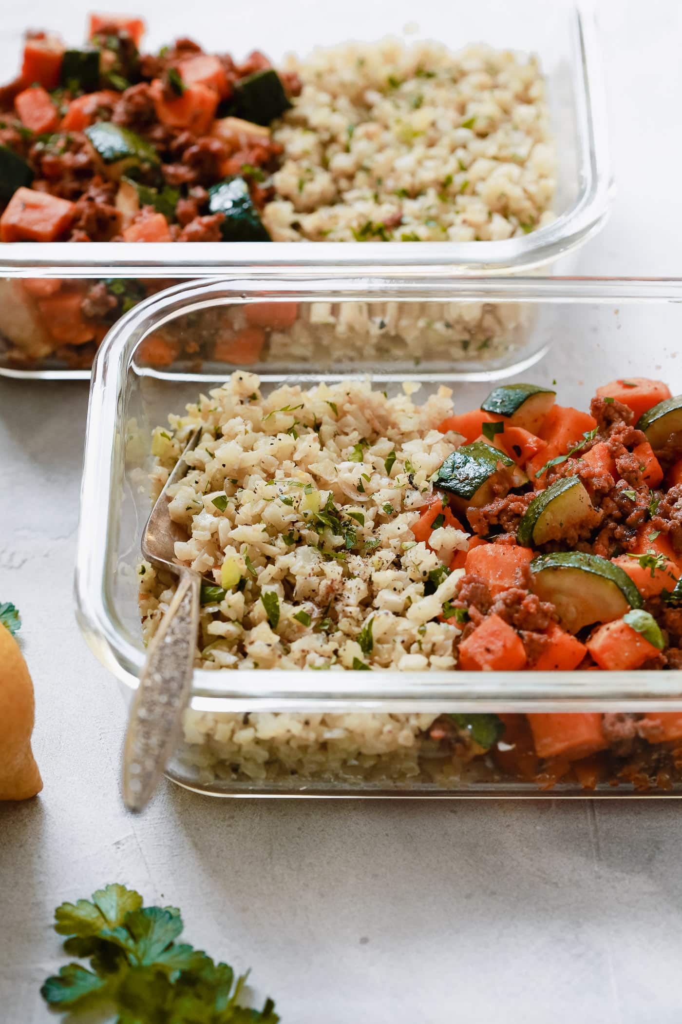 Ground Beef Zucchini Sweet Potato Skillet (Meal Prep) Primavera Kitchen