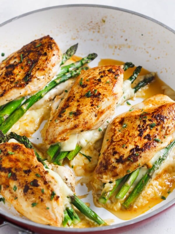 Asparagus Stuffed Chicken Breast