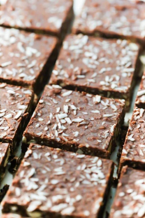 Low-Carb No-Bake Chocolate Coconut Bars Primavera Kitchen Recipe