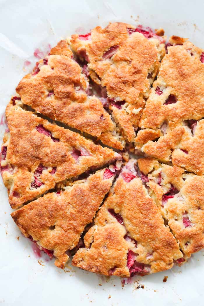 Low-Carb Strawberry Coconut Scones Primavera Kitchen Recipe