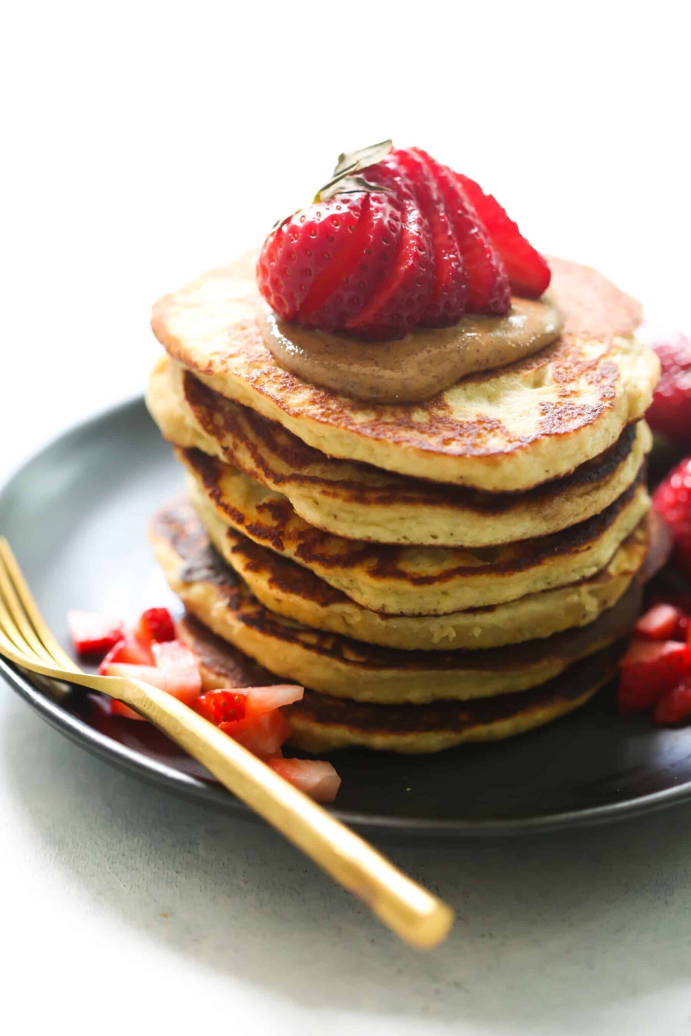 3Ingredient Almond Flour Pancake Recipe Primavera Kitchen