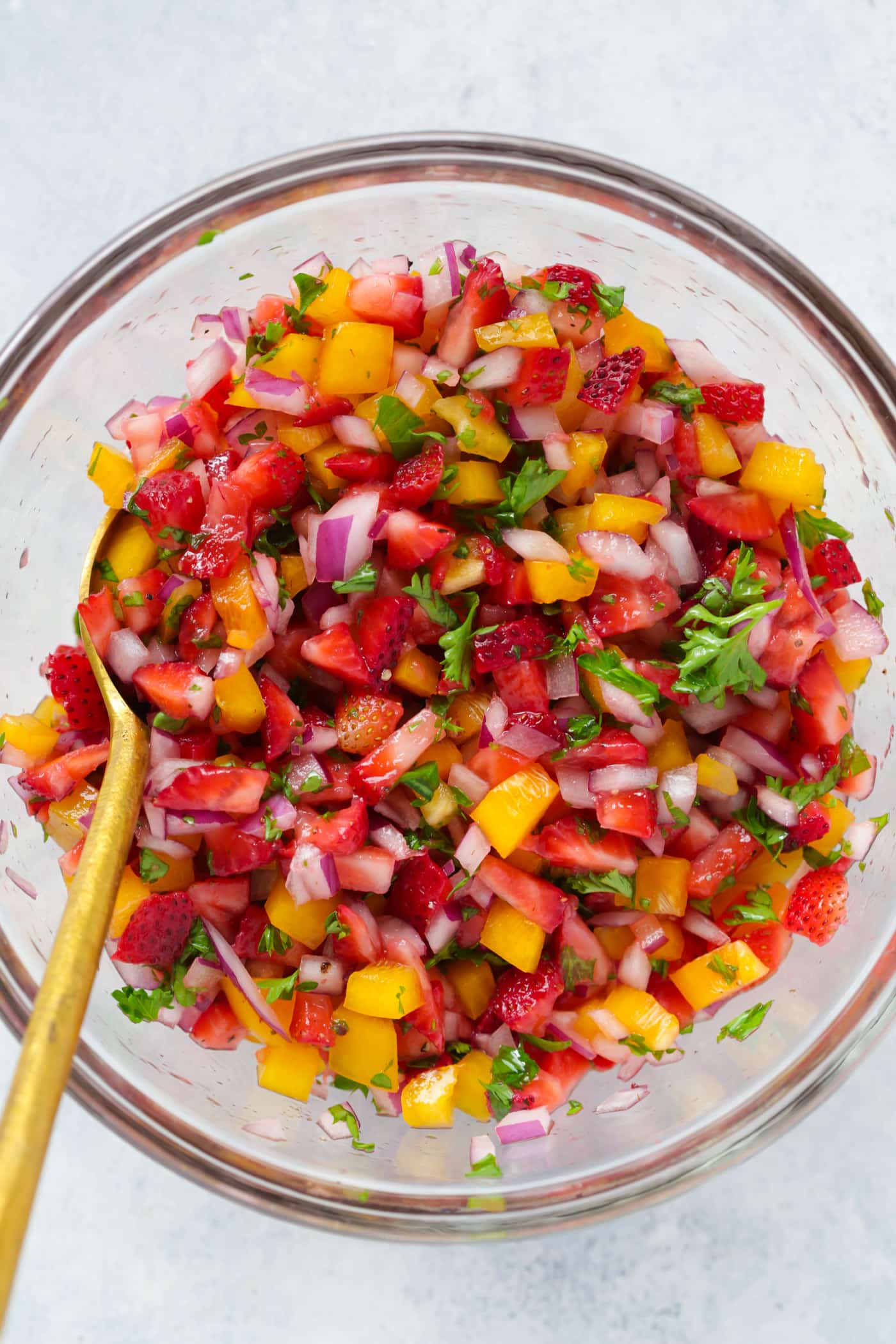 This Cajun Salmon with Strawberry Salsa is a perfect summer lunch or light dinner to enjoy during the week. It's easy to make, gluten-free, low-carb and paleo-friendly. 