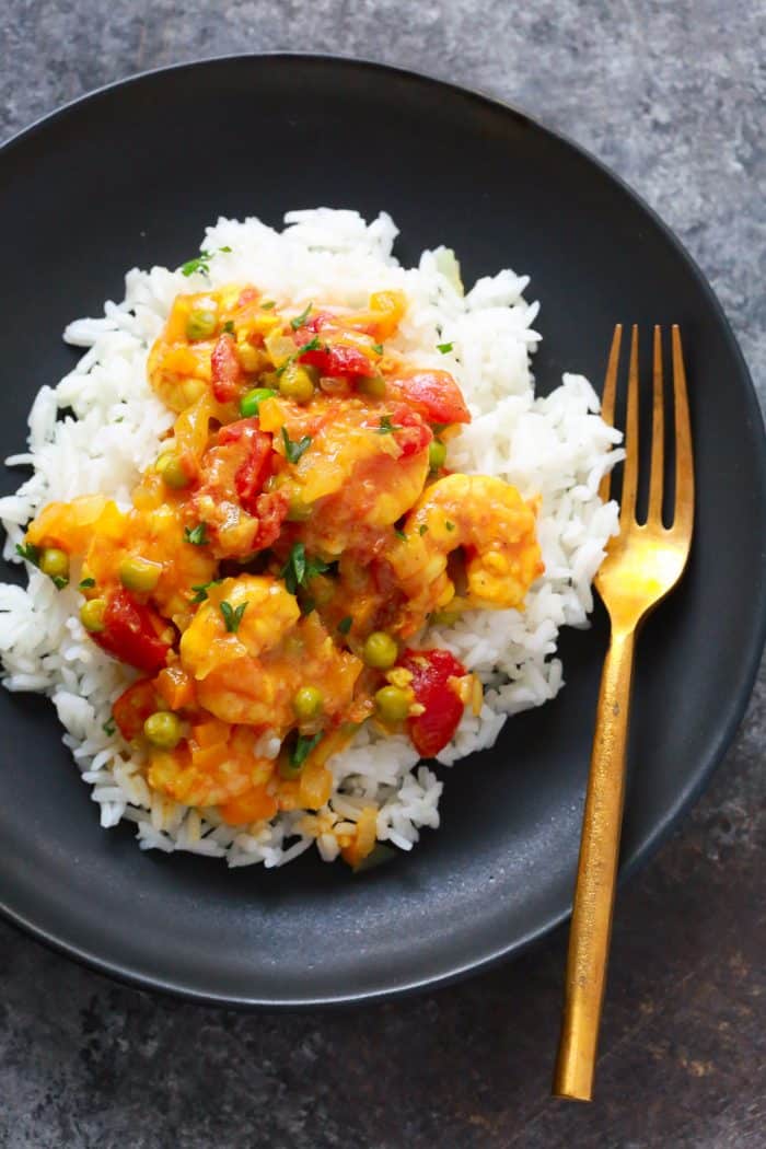 One-pan Coconut Shrimp Curry Primavera Kitchen Recipe